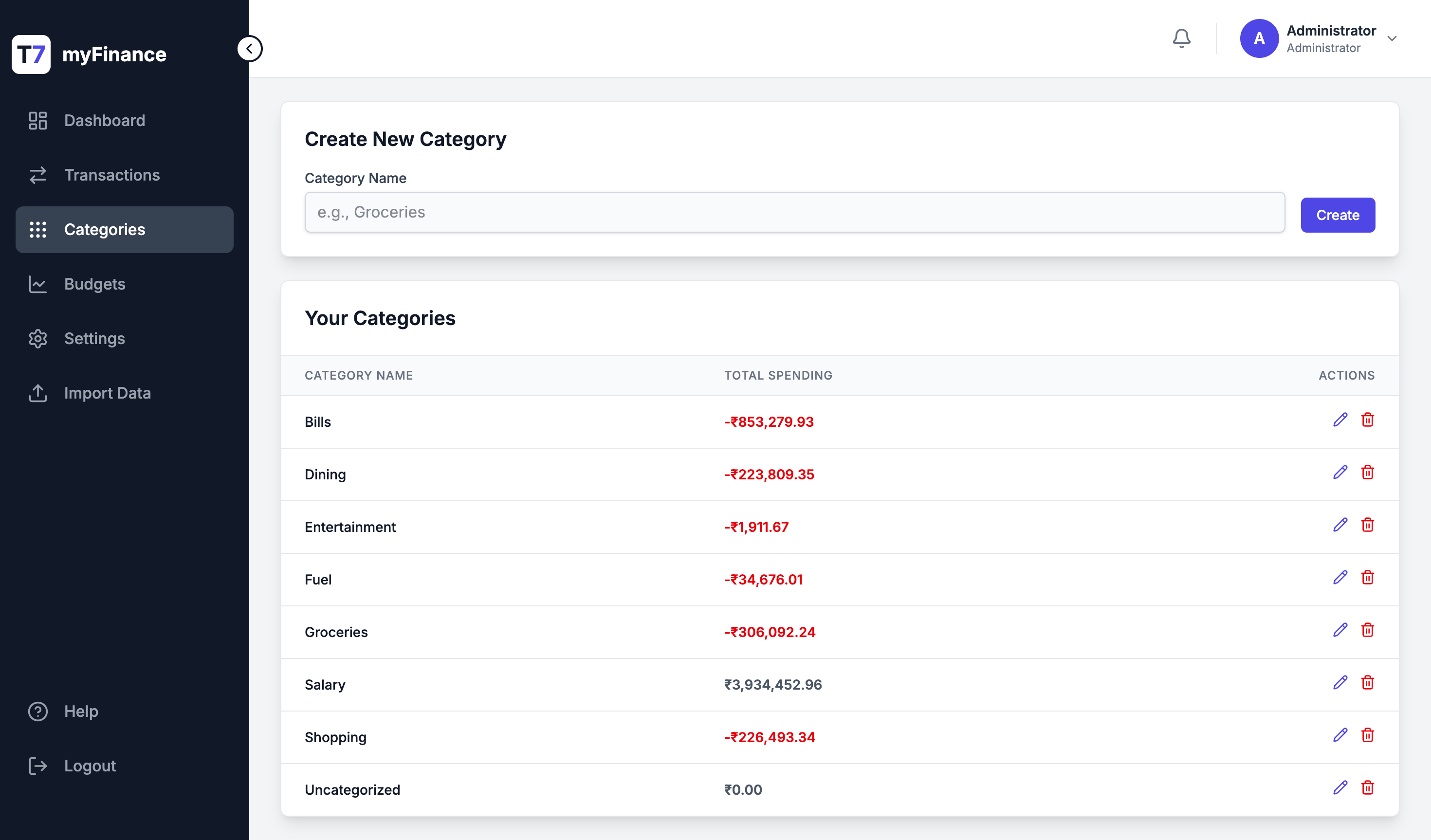 Personal Finance Dashboard — gallery 3