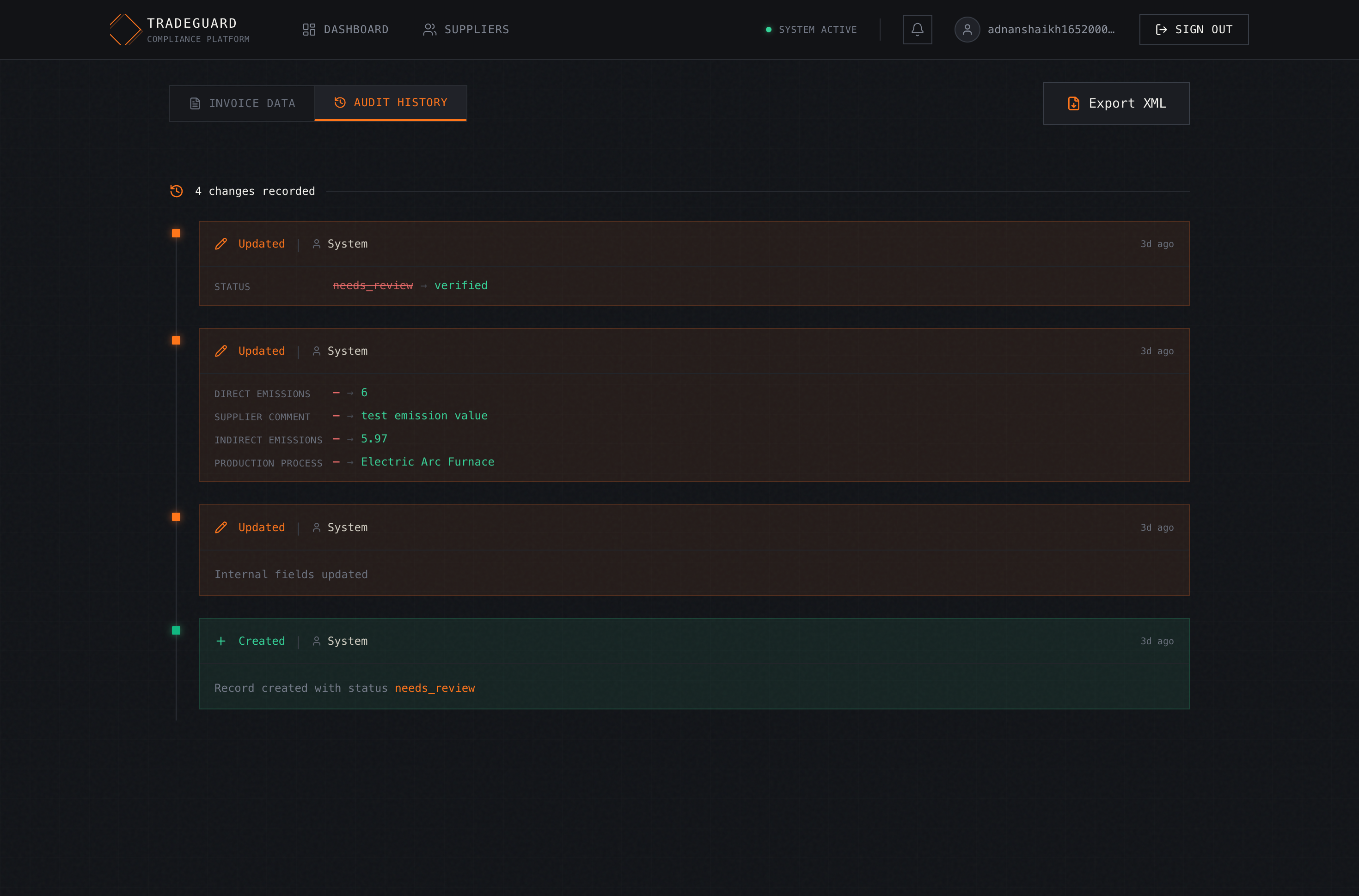 Trade Guard AI-Powered Trade Monitoring Platform — gallery 3